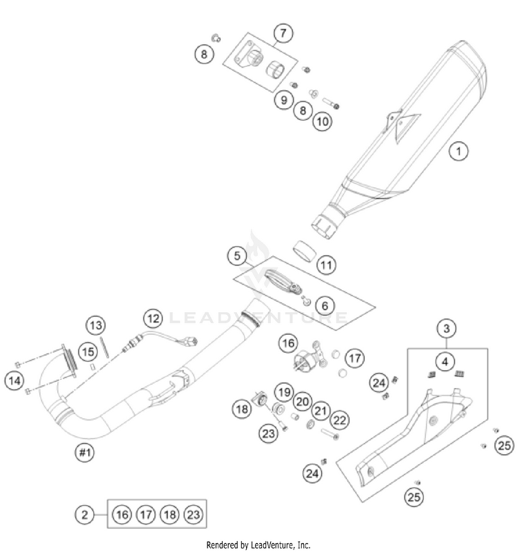 Exhaust System Schematic