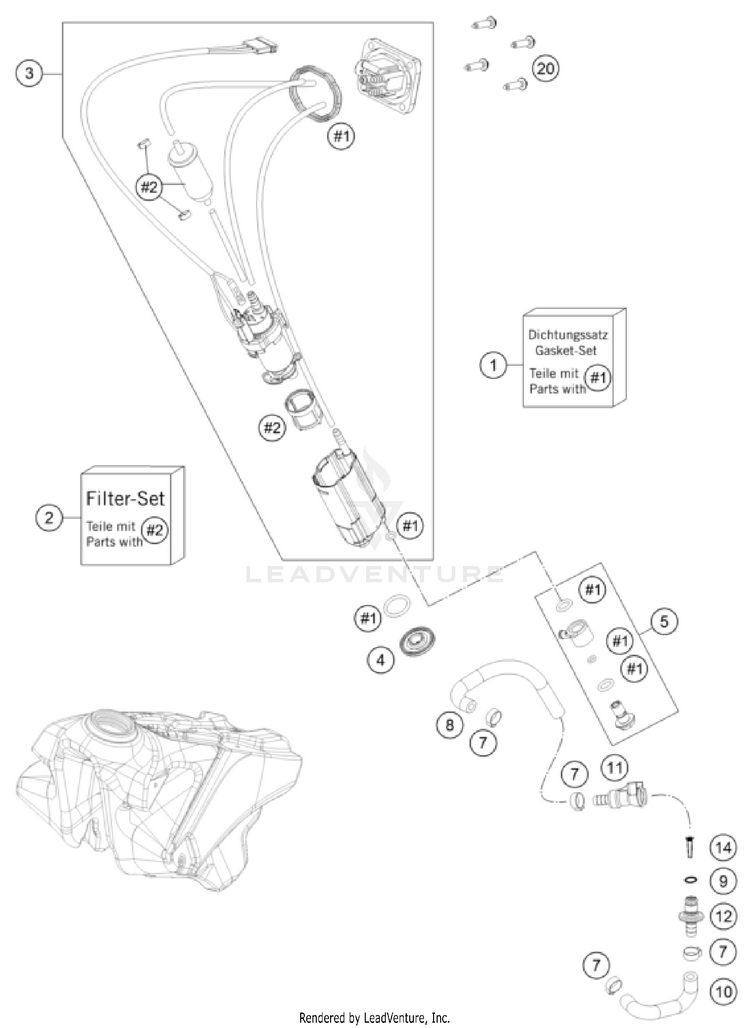 Fuel Pump FC 250 CHASSIS - 2022 Schematic