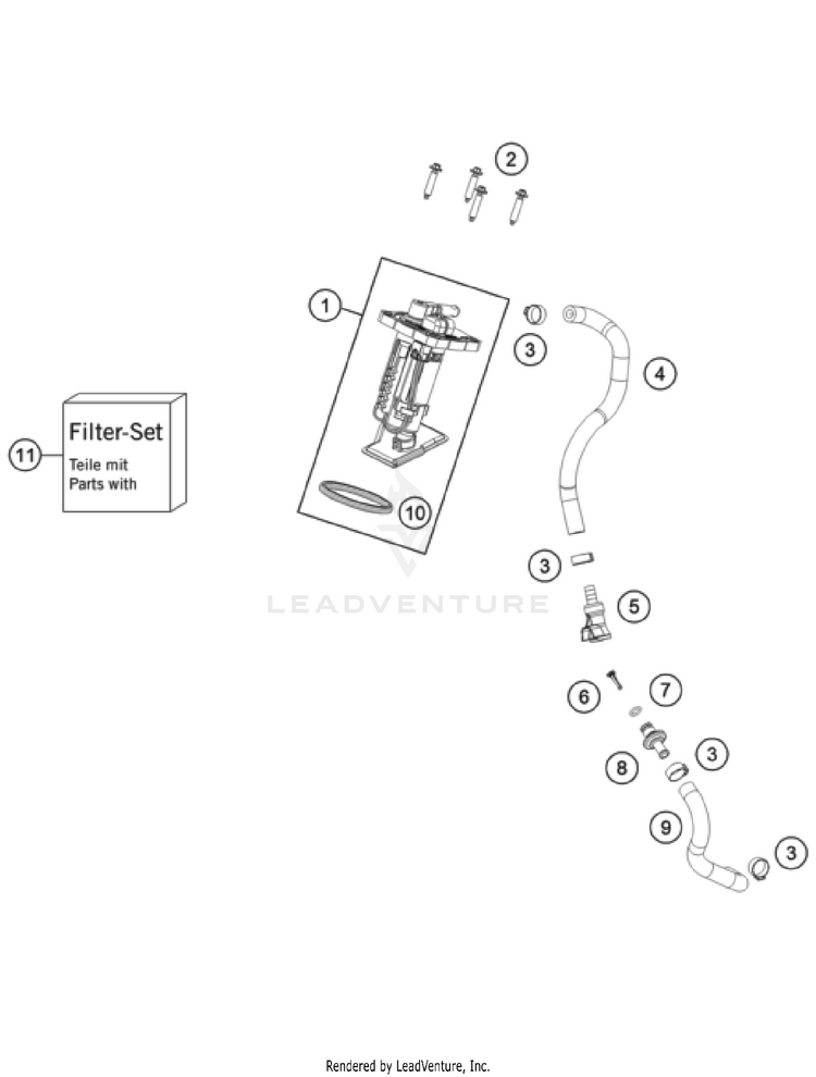 Fuel Pump FC 450 CHASSIS - 2024 Schematic