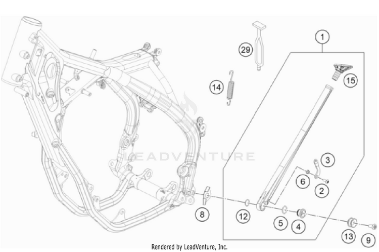Side / Center Stand Schematic