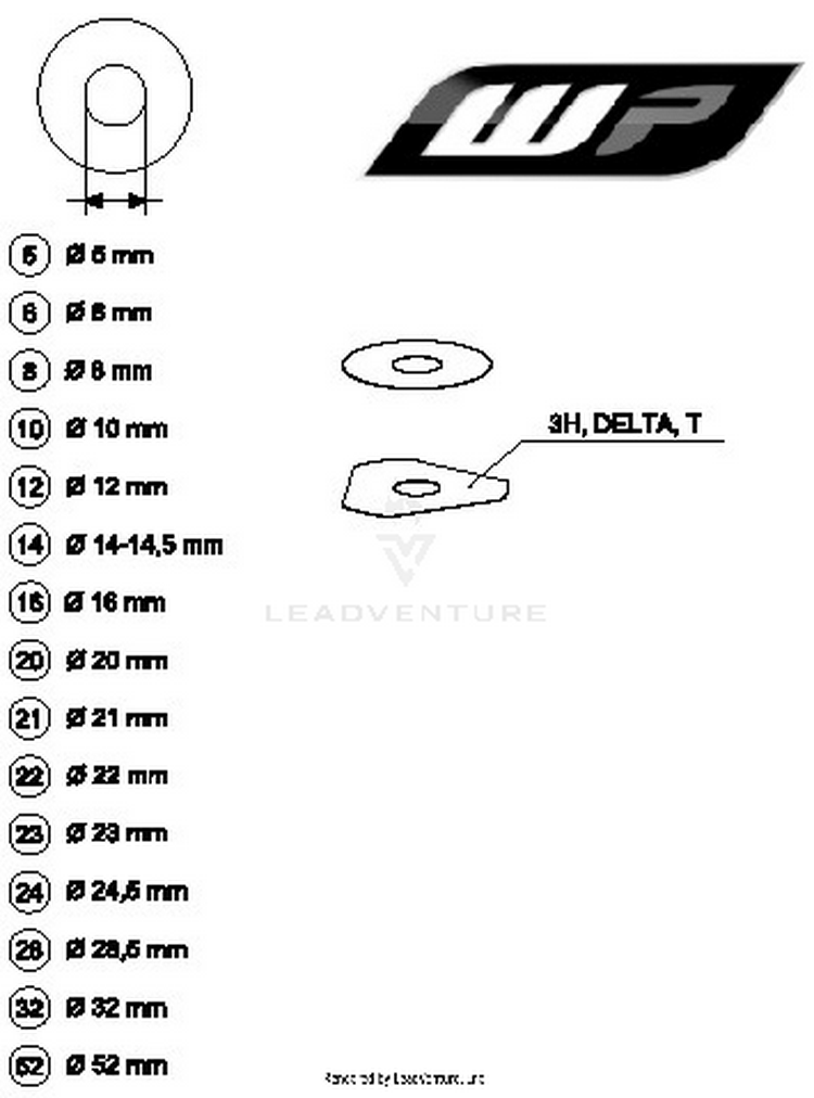 Wp Shims For Setting FE 250 CHASSIS - 2018 Schematic