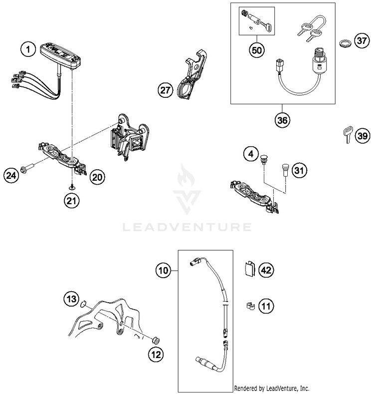 Instruments / Lock System FE 350S CHASSIS - 2015 Schematic
