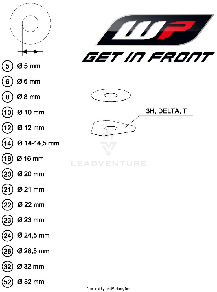 Wp Shims For Setting FE 250 CHASSIS - 2019 Schematic