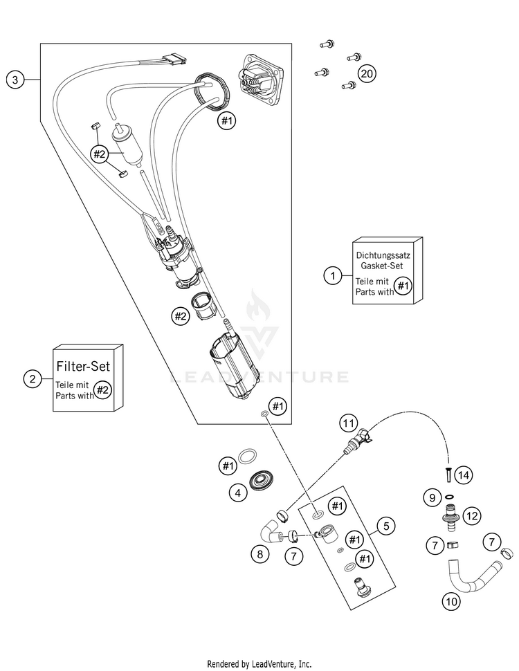 Fuel Pump FE 350s CHASSIS - 2021 Schematic