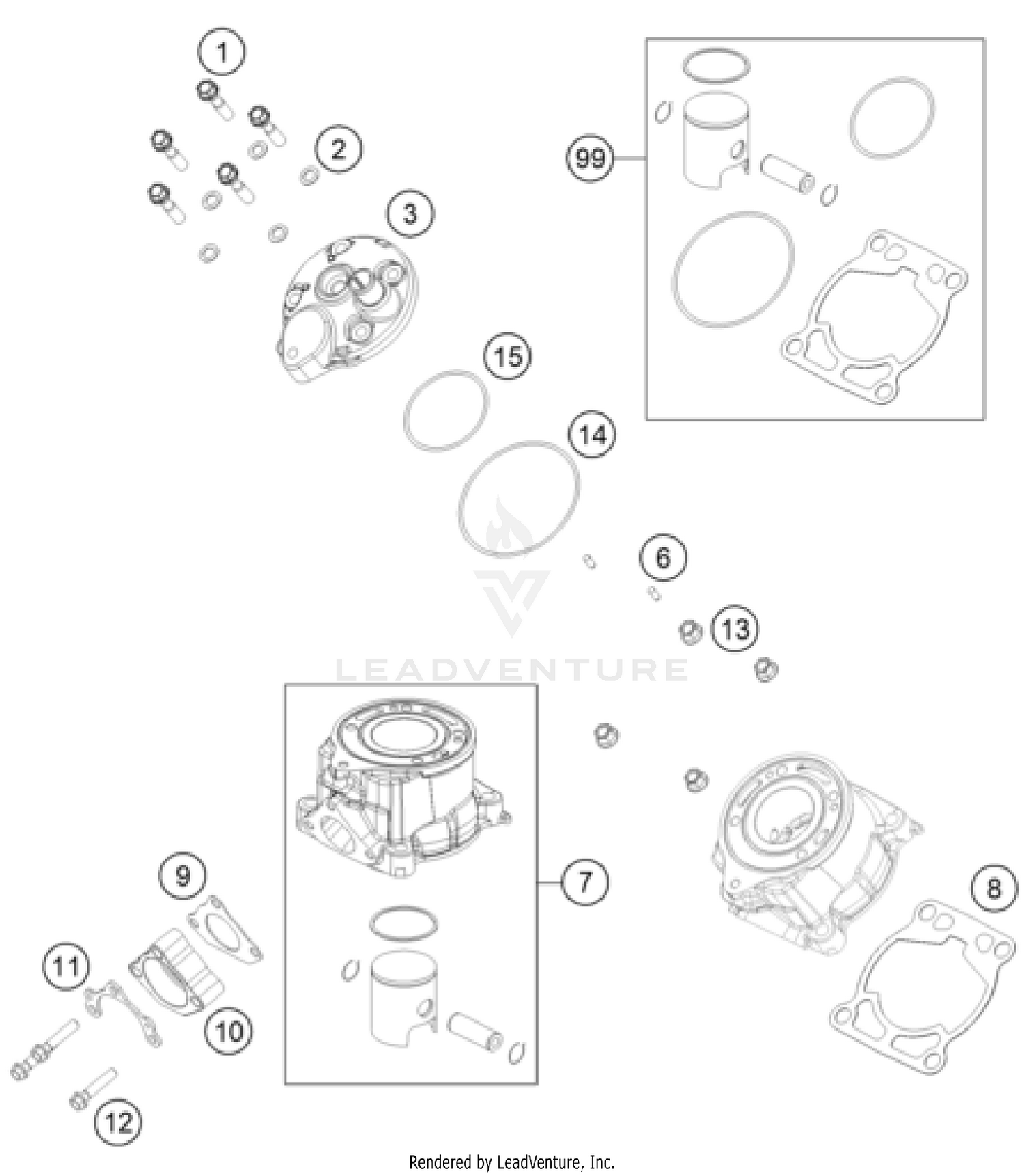 CYLINDER, CYLINDER HEAD