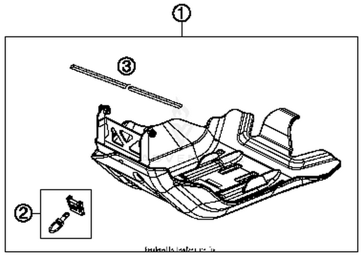 Engine Guard FE 350S CHASSIS - 2015 Schematic