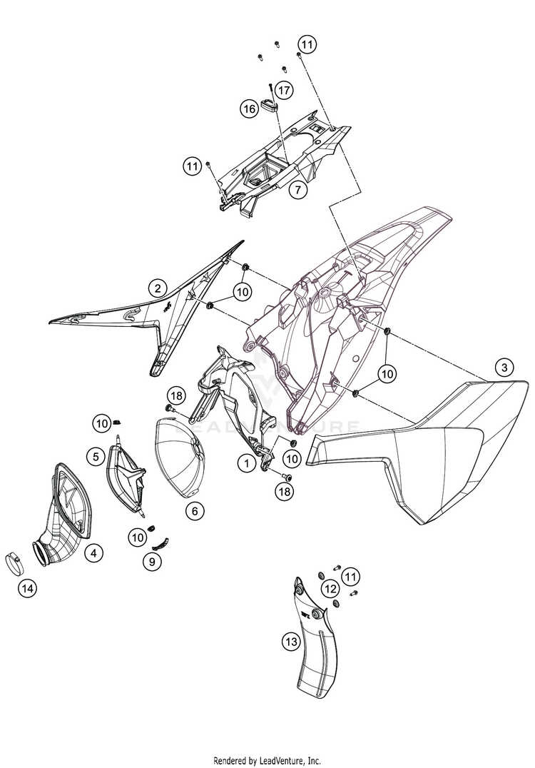 Air Filter TC 85 19 16 CHASSIS - 2020 Schematic