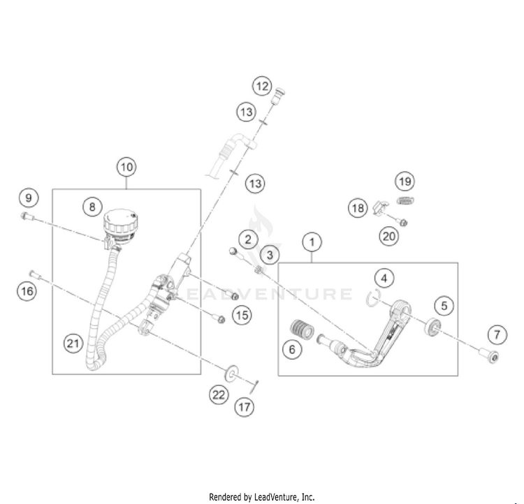 Rear Brake Control Schematic