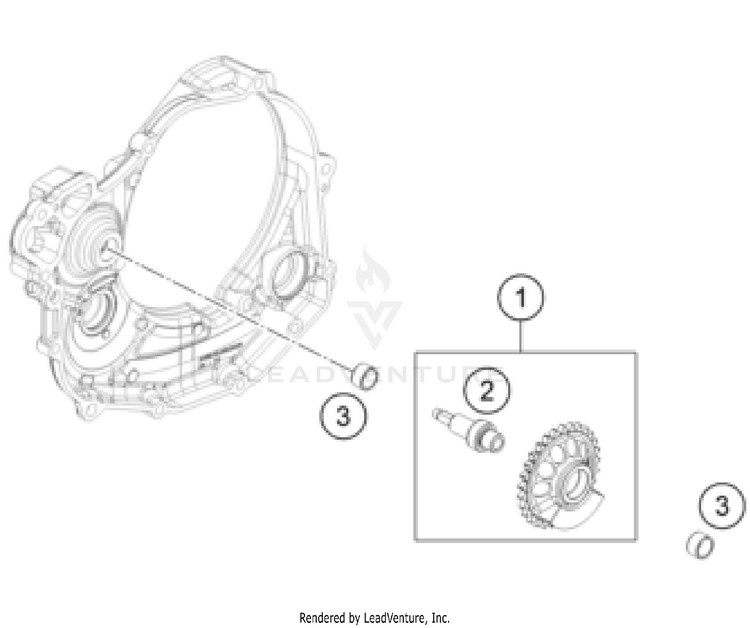 Balancer Shaft FS 450 ENGINE - 2024 Schematic