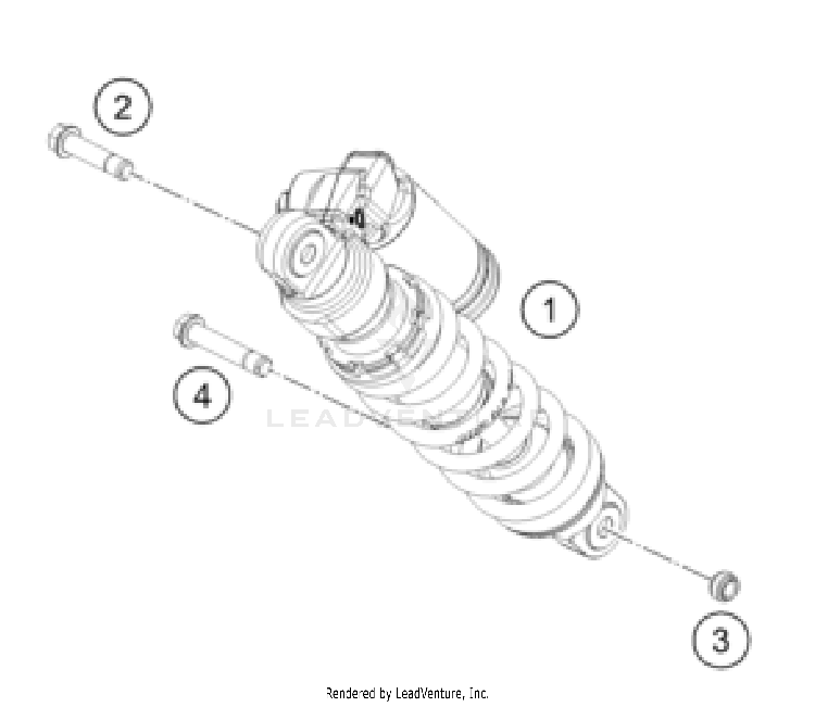 Shock Absorber TC 65 EU CHASSIS -2024 Schematic