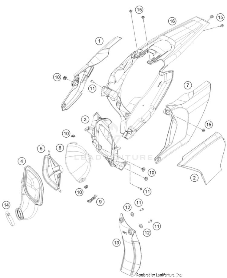 Air Filter TC 85 19/16 CHASSIS - 2026 Schematic