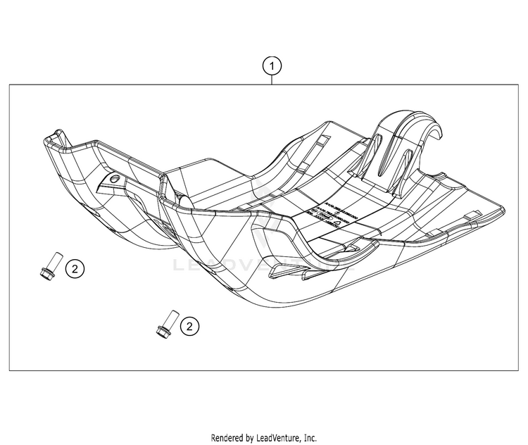 Engine Guard FE 350s CHASSIS - 2021 Schematic