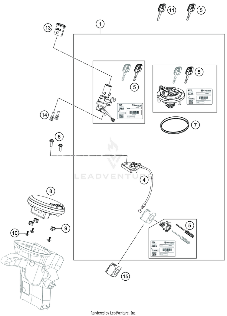 Instruments / Lock System Schematic