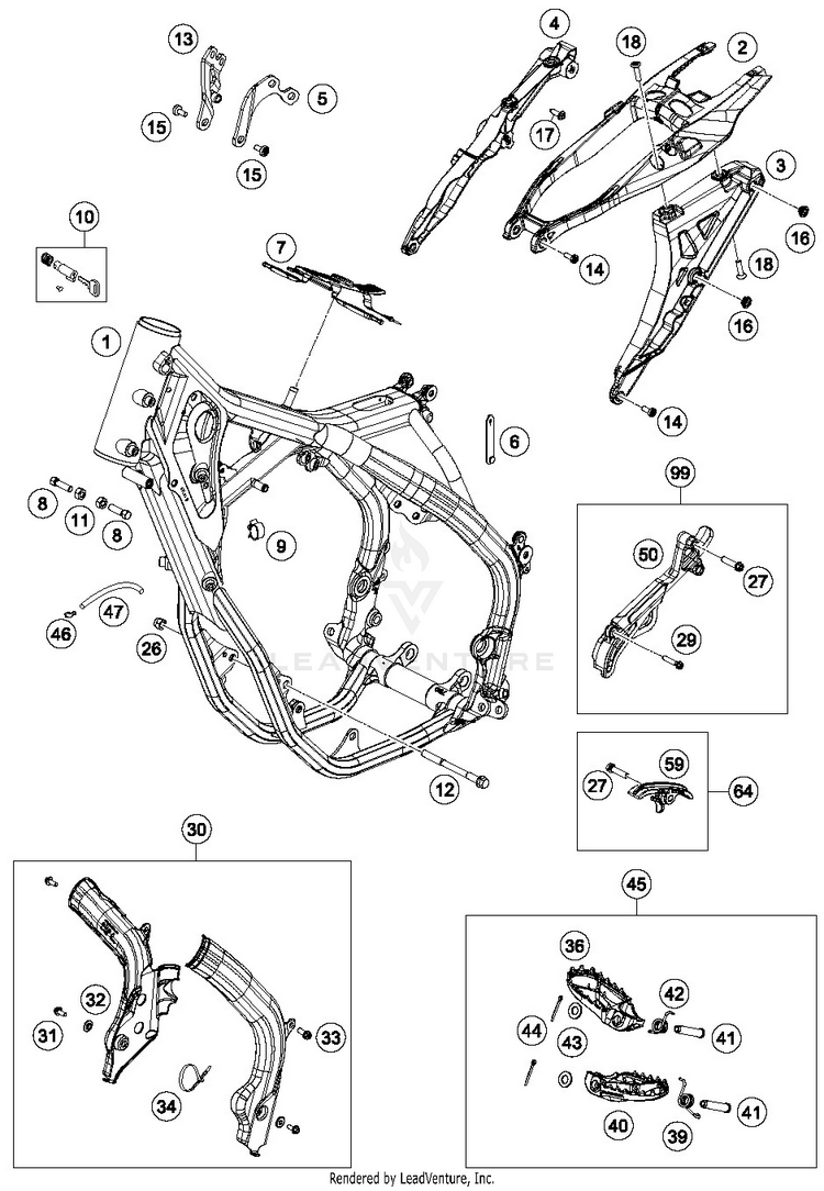 Frame FE 501 CHASSIS - 2019 Schematic