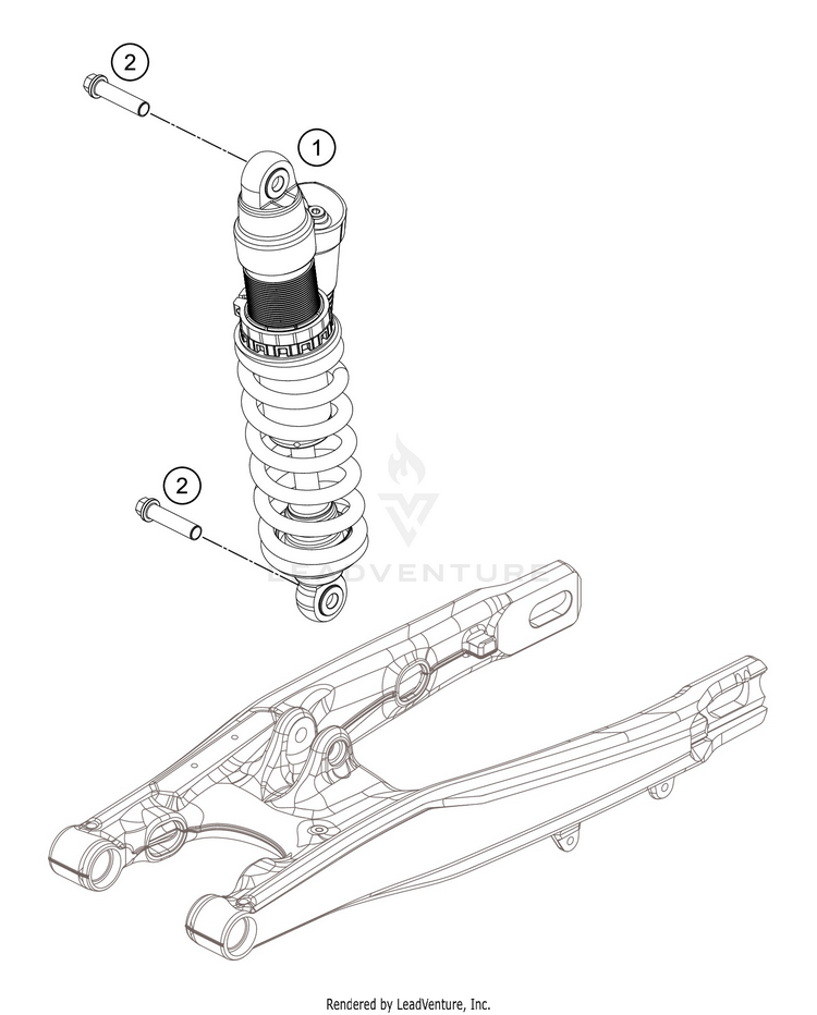 Shock Absorber TC 85 19 16 CHASSIS - 2018 Schematic