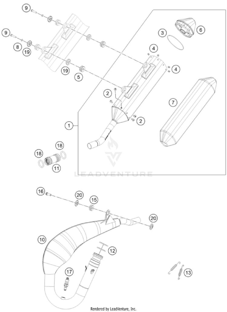 Exhaust System Schematic