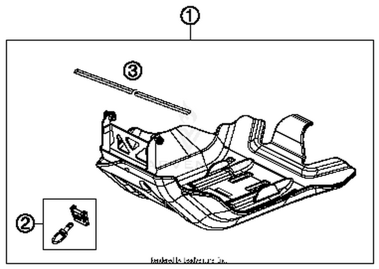 Engine Guard FE 350 CHASSIS - 2014 Schematic