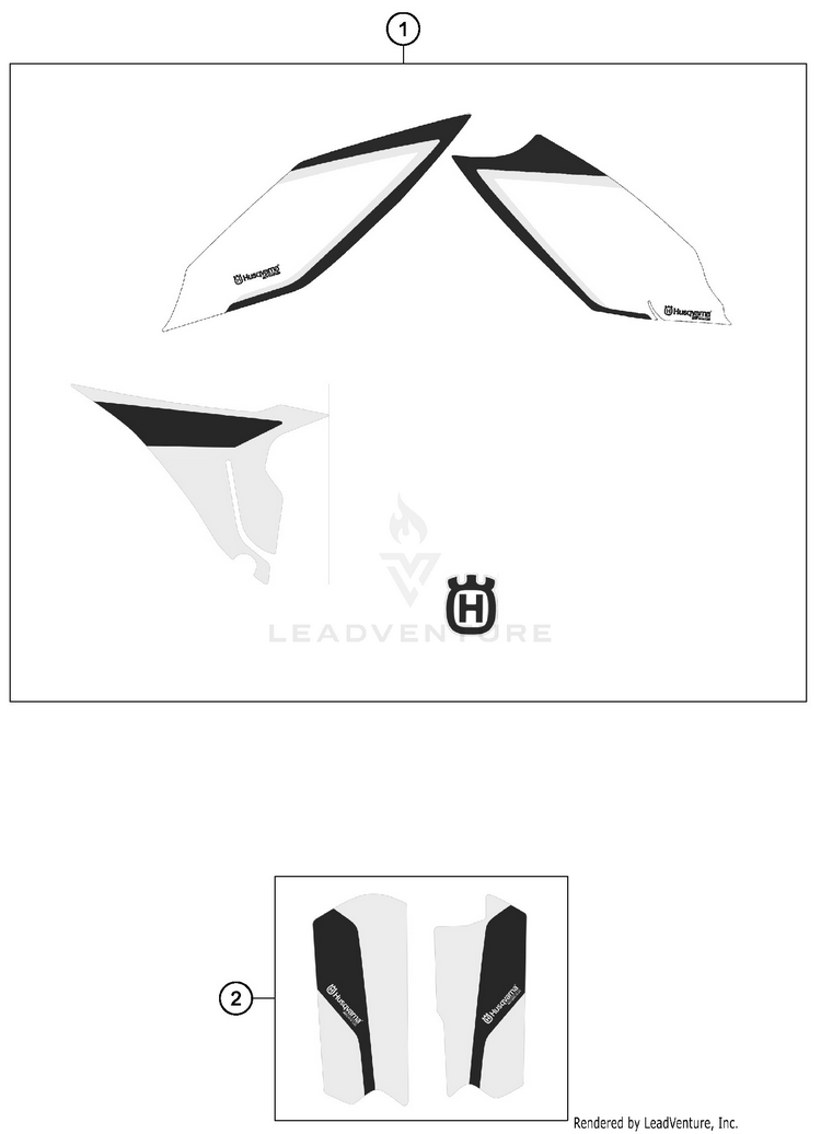 Decal TC 85 CHASSIS - 2016 Schematic
