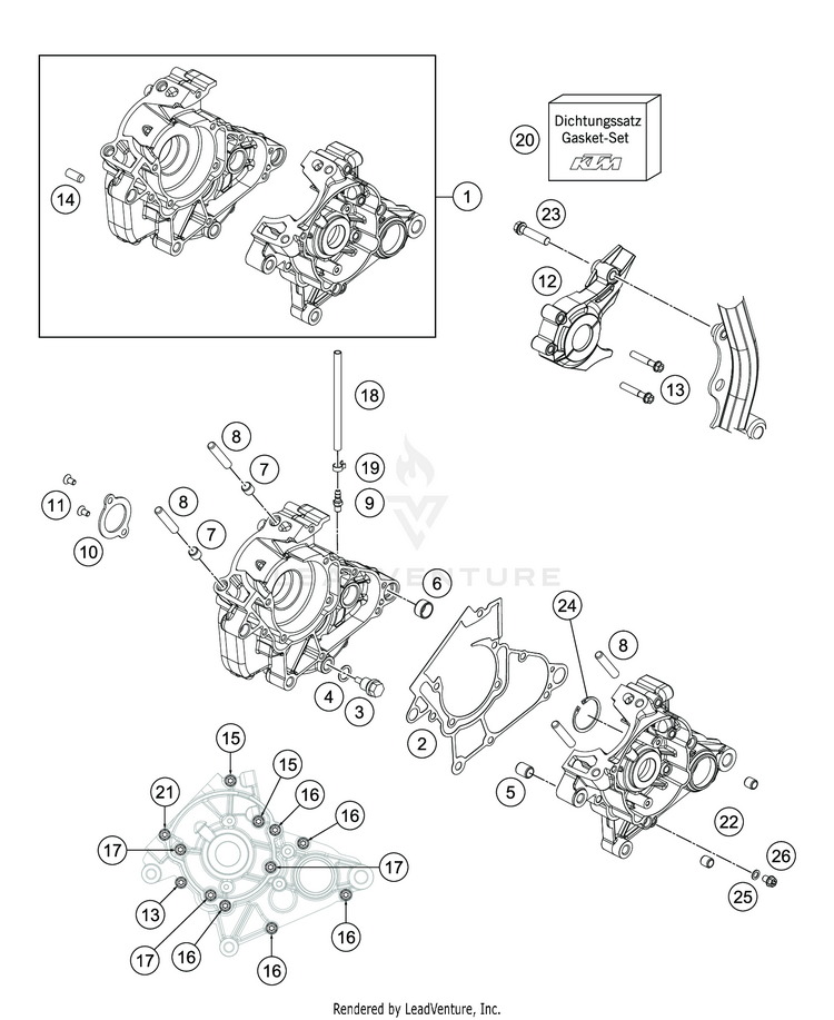 Engine Case TC 50 ENGINE - 2020 Schematic
