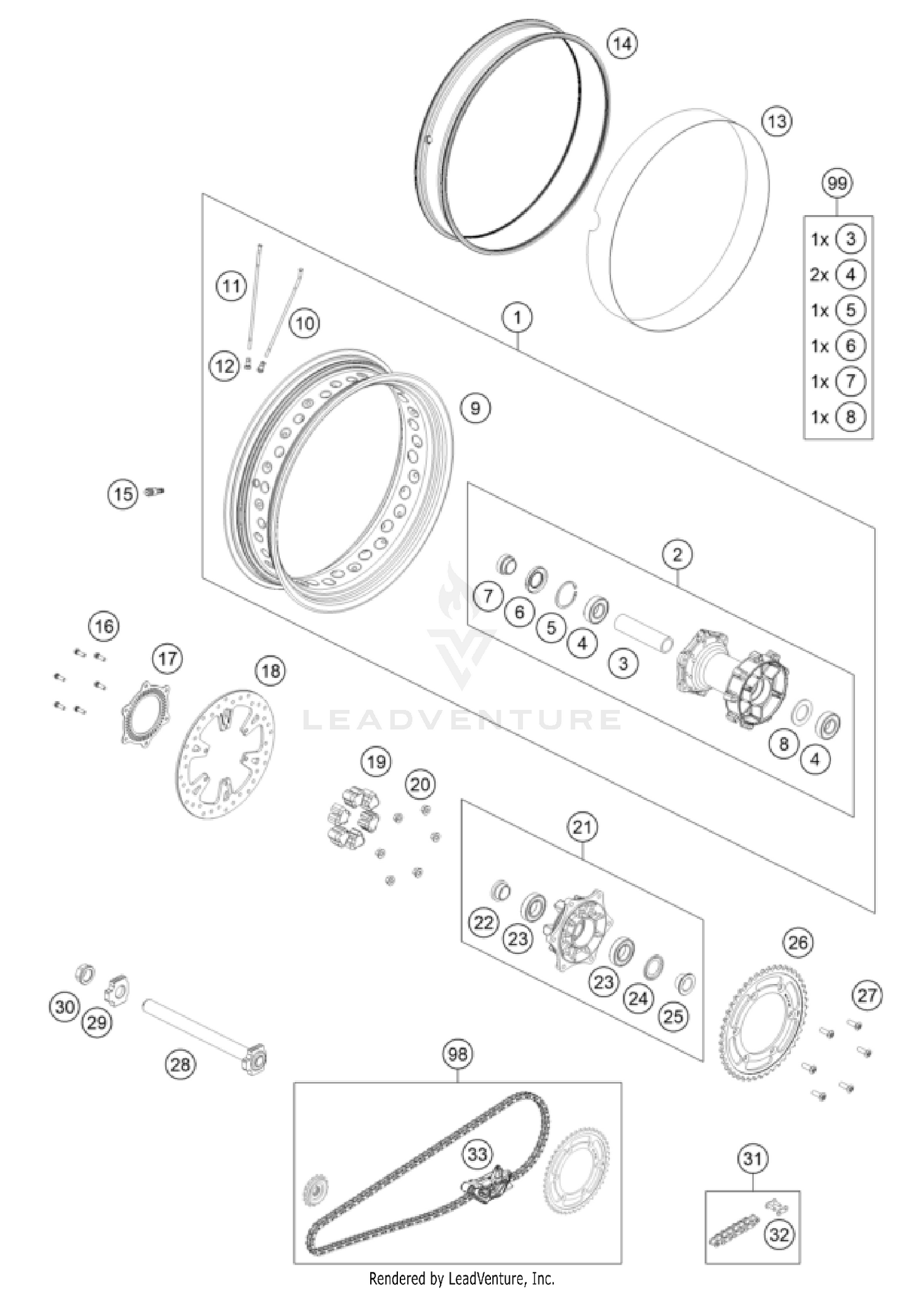 Assembly diagram