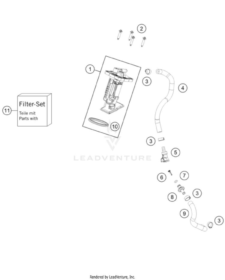 Fuel Pump FS 450 CHASSIS - 2024 Schematic