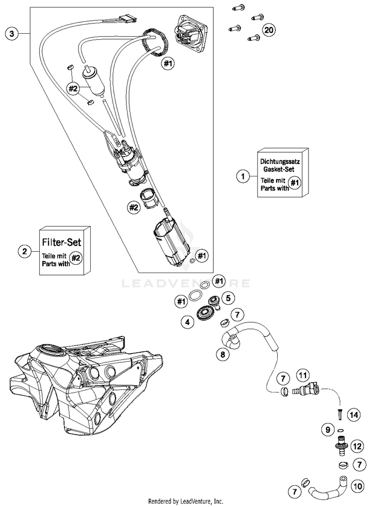 Fuel Pump FC 250 CHASSIS - 2018 Schematic