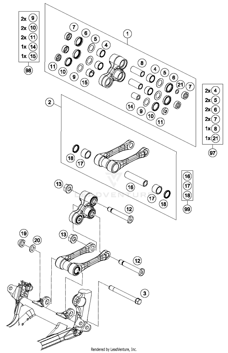 Pro Lever Linking FE 501S CHASSIS - 2016 Schematic