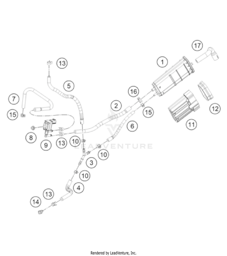 Evaporative Canister Schematic