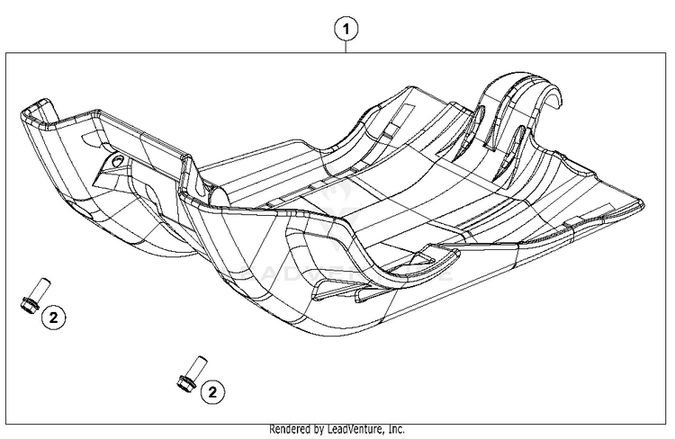 Engine Guard FE 501 CHASSIS - 2018 Schematic
