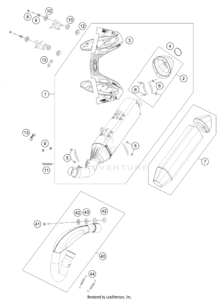 Exhaust System Schematic
