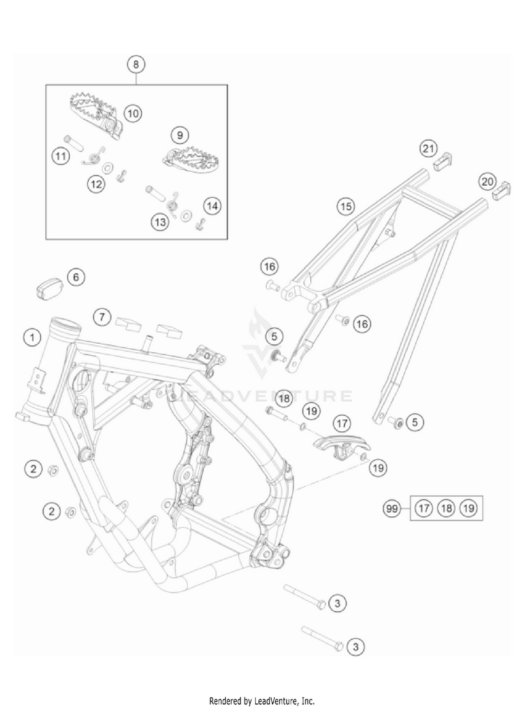 Frame TC 65 EU CHASSIS - 2022 Schematic