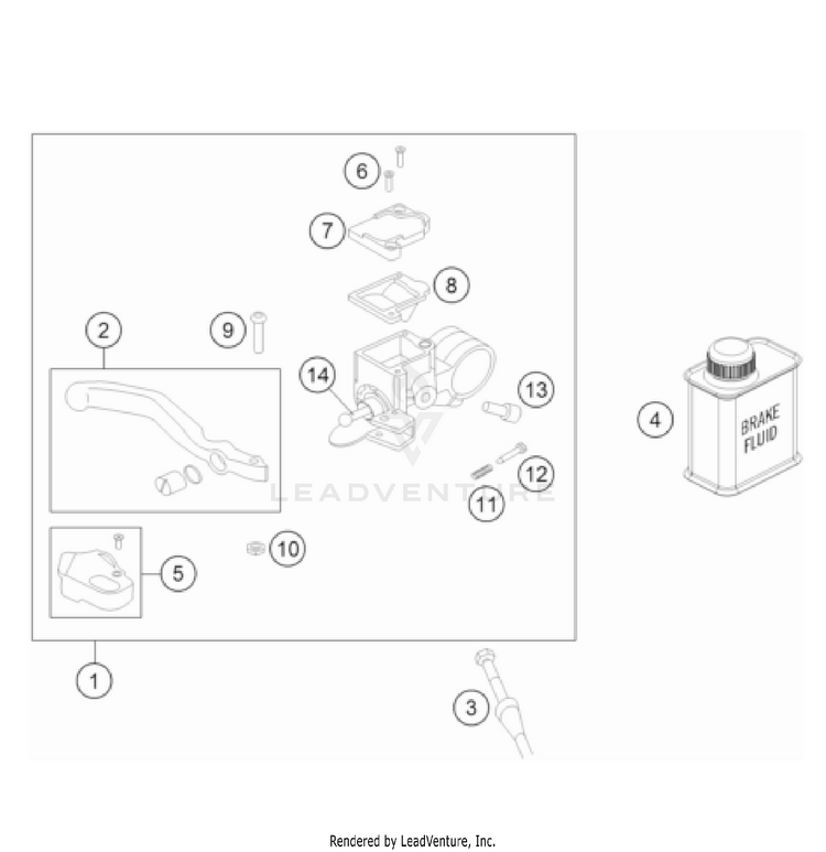 Front Brake Control Schematic