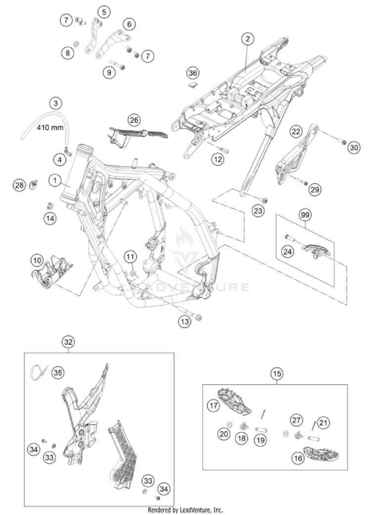 Frame TC 85 19/16 CHASSIS - 2025 Schematic