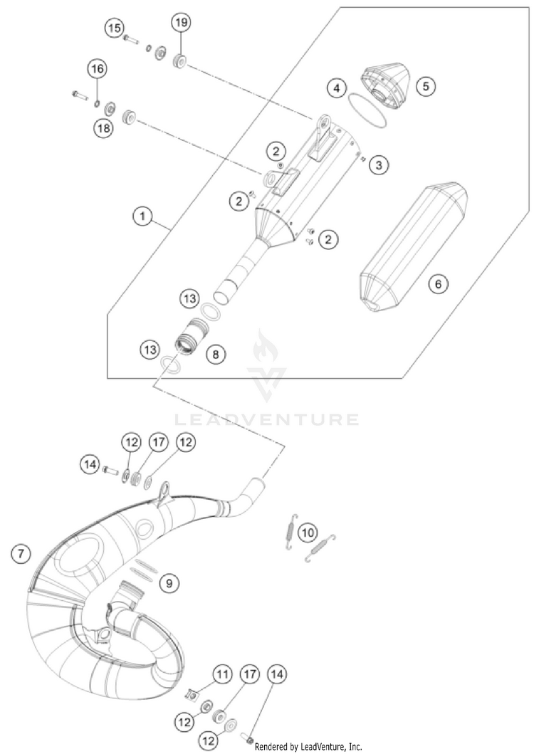 Exhaust System Schematic