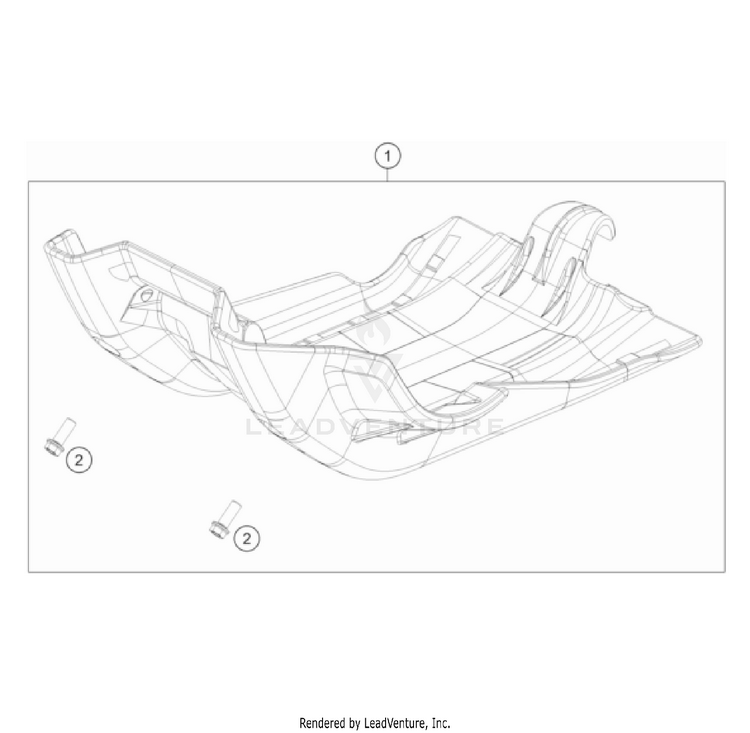 Engine Guard FE 501 US CHASSIS - 2022 Schematic