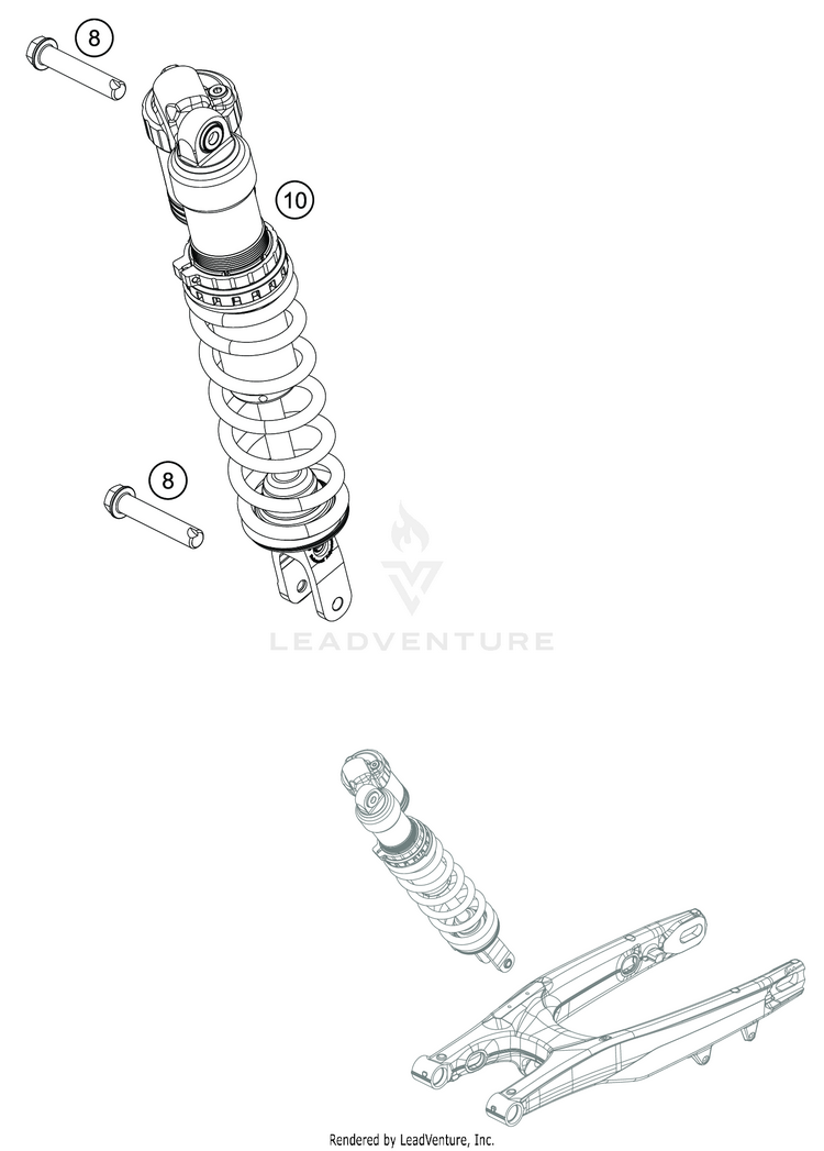 Shock Absorber FE 501s CHASSIS - 2020 Schematic