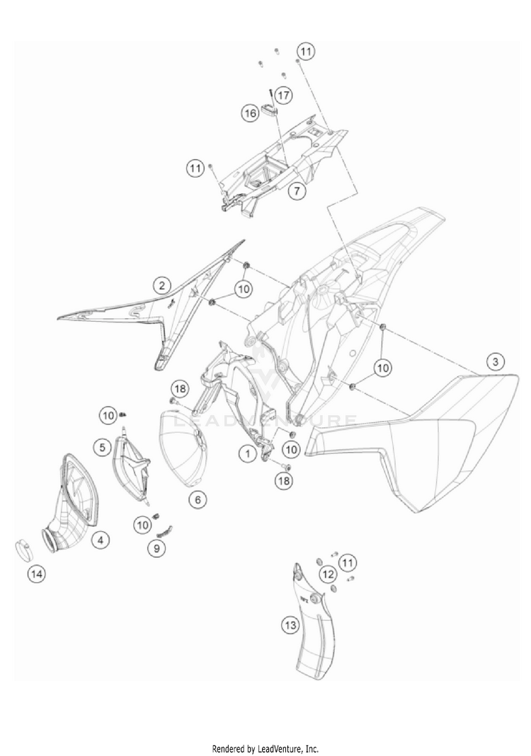 Air Filter TC 85 19/16 EU CHASSIS - 2022 Schematic