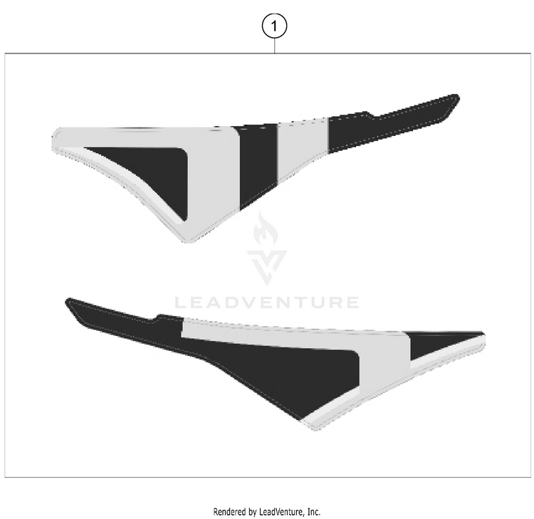 Decal 701 ENDURO CHASSIS - 2021 Schematic