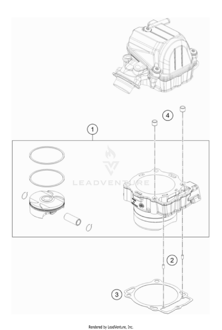 Cylinder FE 501 USA Engine - 2022 Schematic