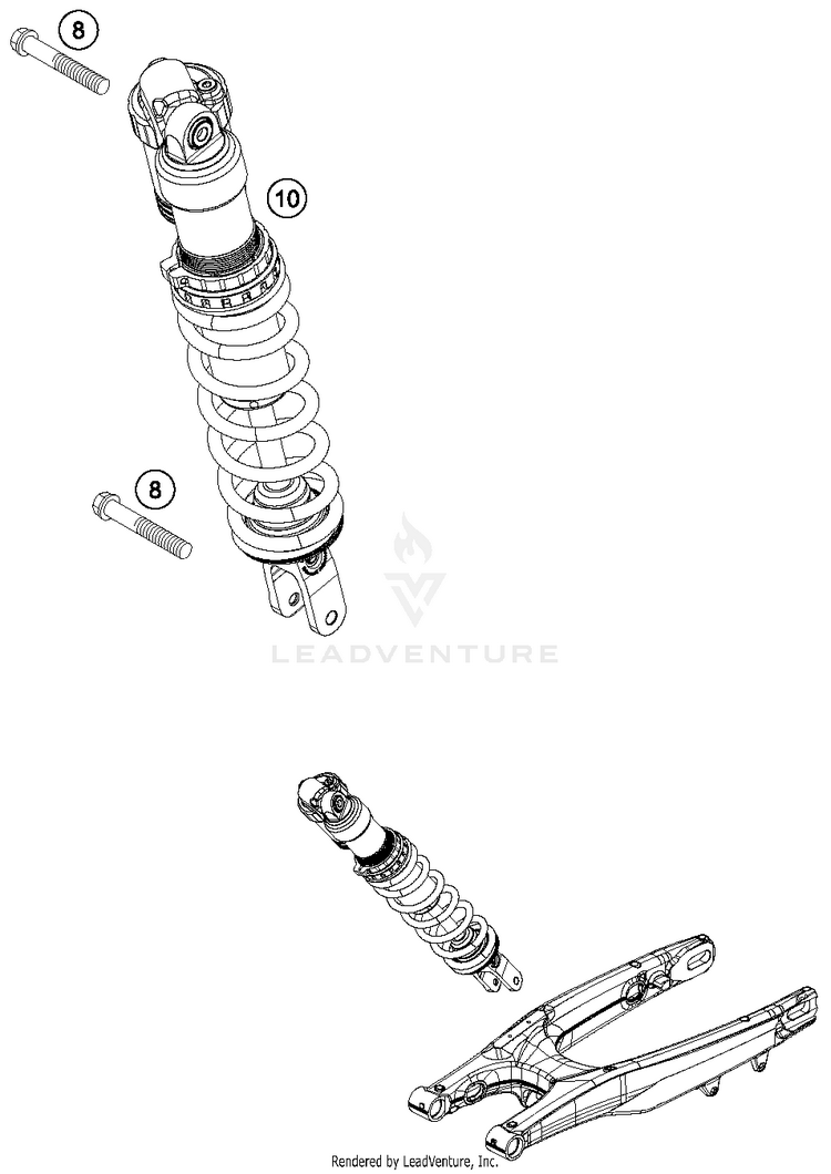 Shock Absorber FE 501 CHASSIS - 2018 Schematic