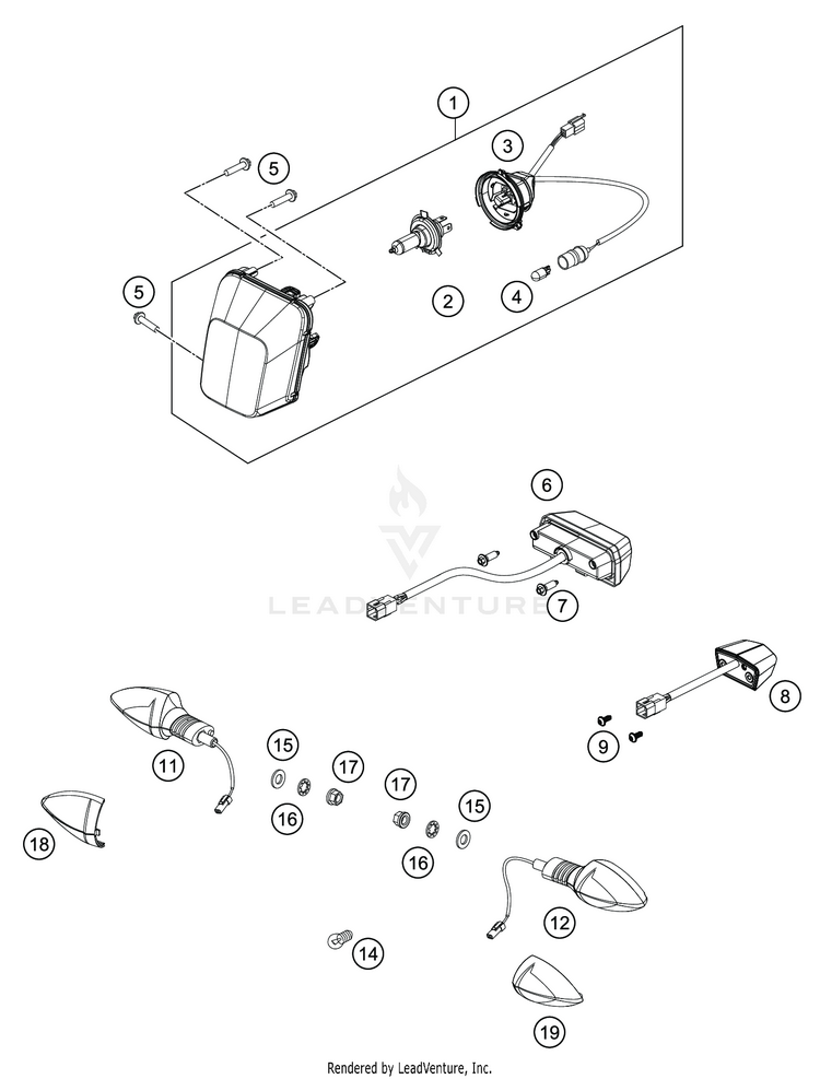 Lighting System FE 501s CHASSIS - 2020 Schematic