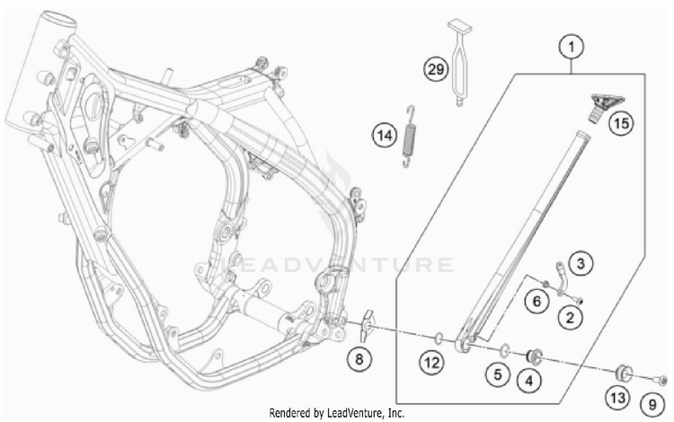 Side / Center Stand Schematic