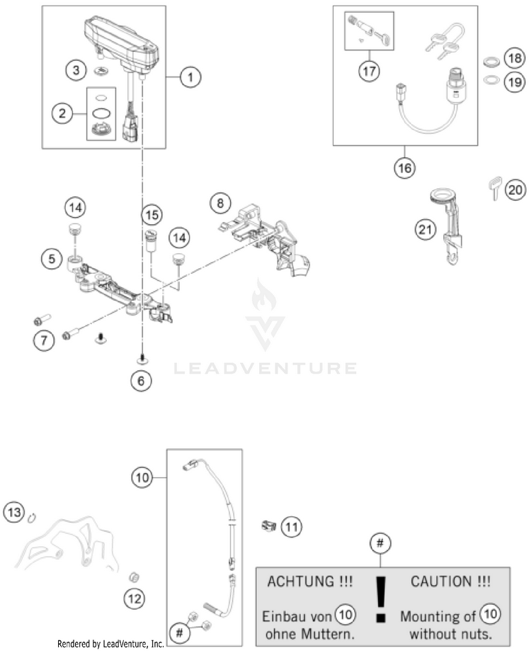 Instruments / Lock System Schematic