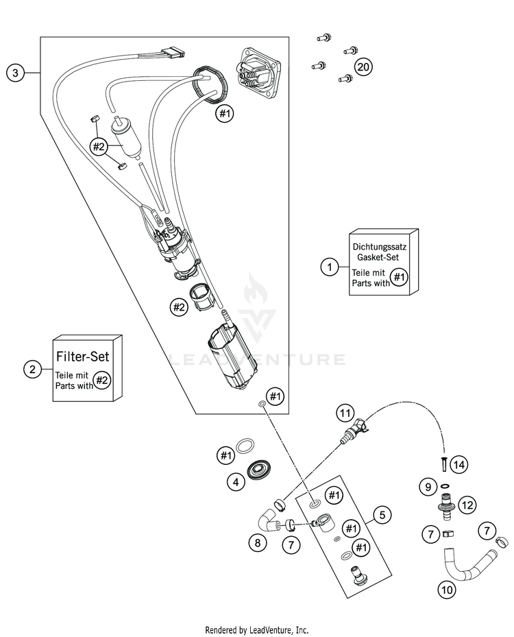 Fuel Pump FE 350s CHASSIS - 2020 Schematic