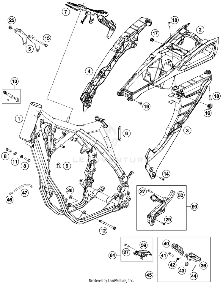 Frame FE 350S CHASSIS - 2015 Schematic