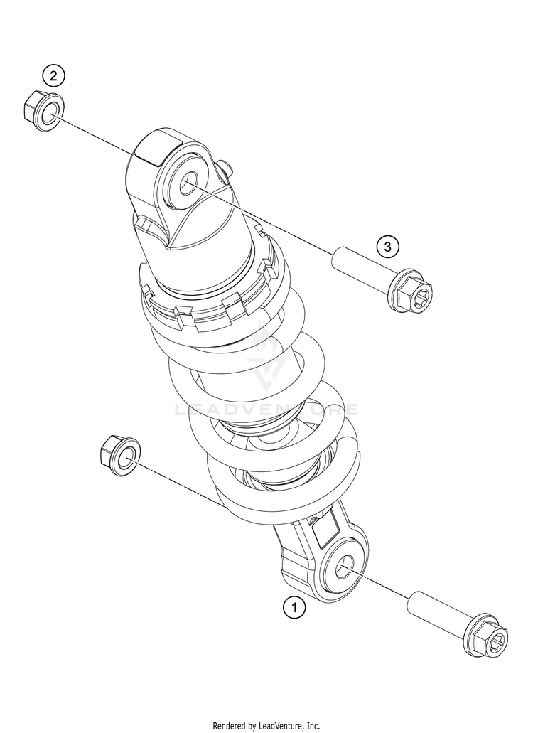 Shock Absorber TC 50 MINI CHASSIS - 2020 Schematic