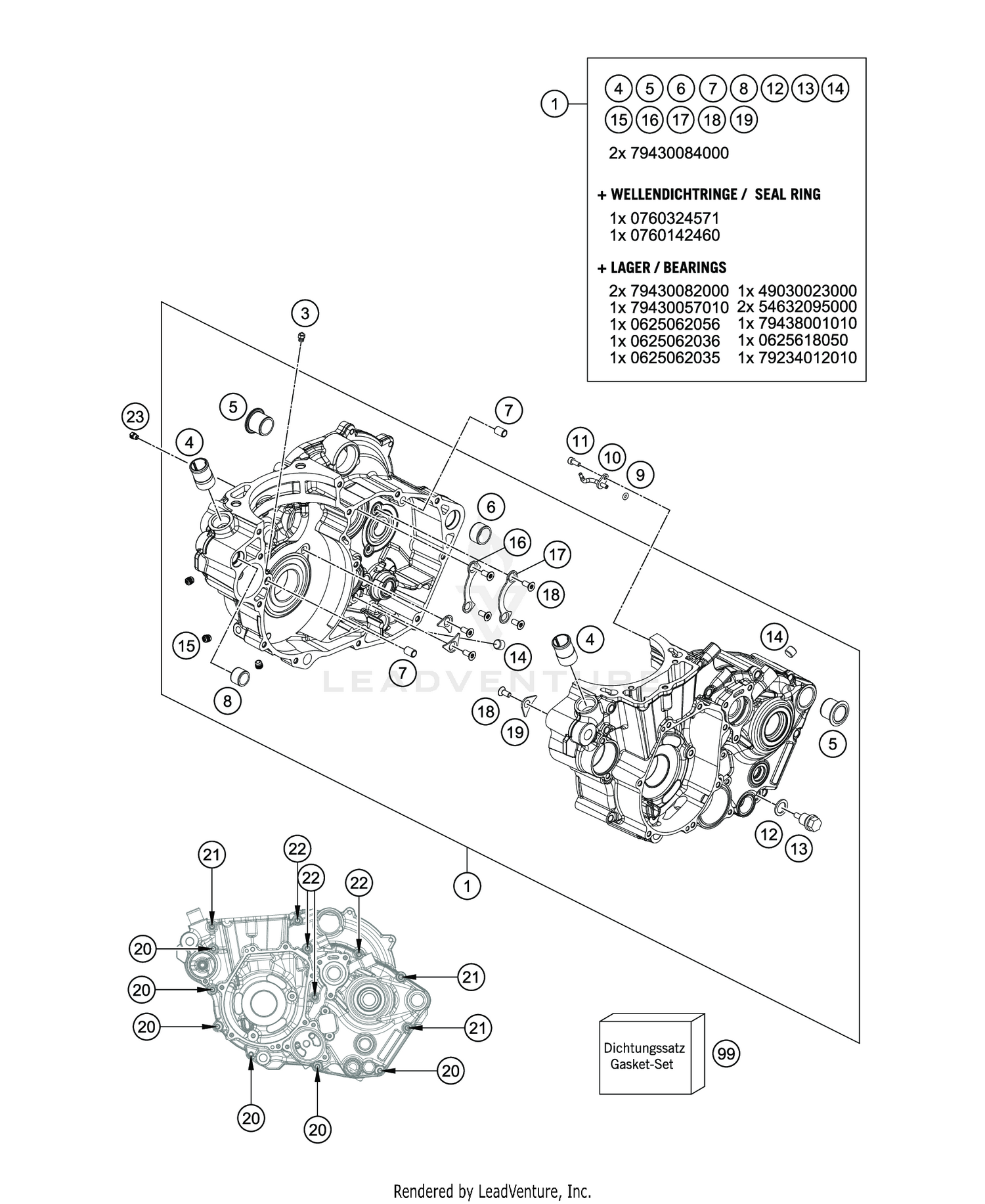 ENGINE CASE