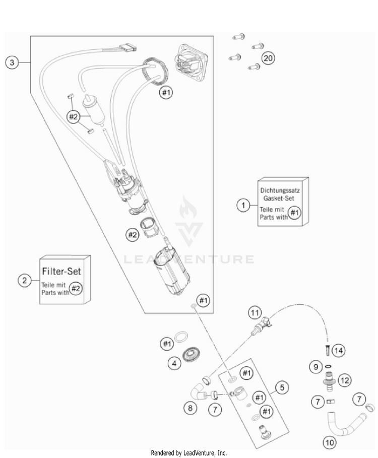 Fuel Pump FX 350 US CHASSIS - 2022 Schematic