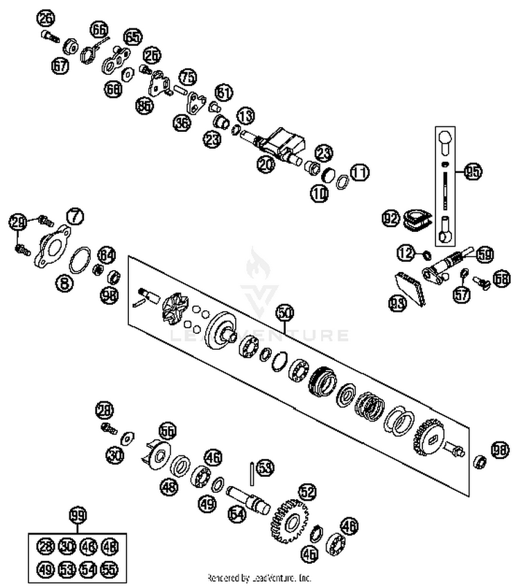 Exhaust Control TC 85 ENGINE - 2014 Schematic