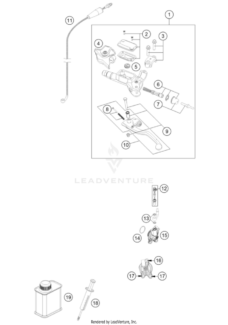 Clutch Control 2 TX 300i ENGINE - 2023 Schematic